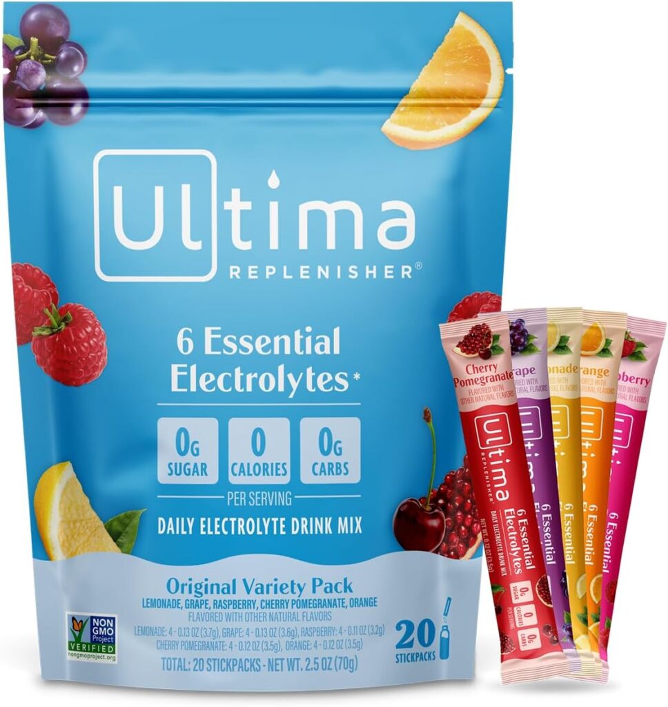 Ultima Replenisher sugar-free electrolyte powder
